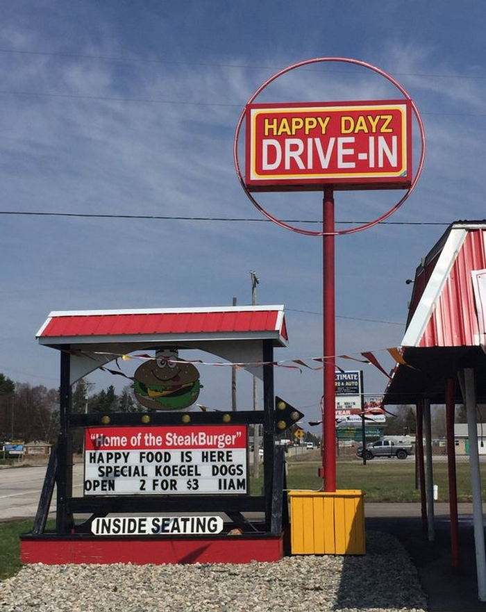Happy Dayz Drive-In and Diner - From Web Listing